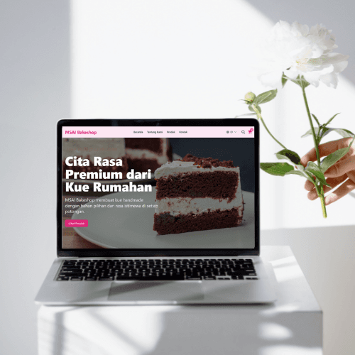 MSAI Bakeshop: Brand Website with Bilingual Support image